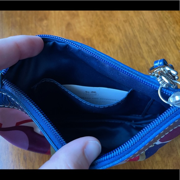 Colorful Authentic Coach Wristlet (‘08-‘12) - Picture 4 of 5